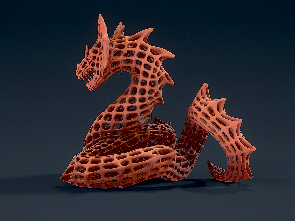 Mesh Basilisk 3d model