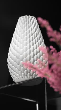 Dragonscale Flower Vase 01 by MODERN MACHINE 3d model