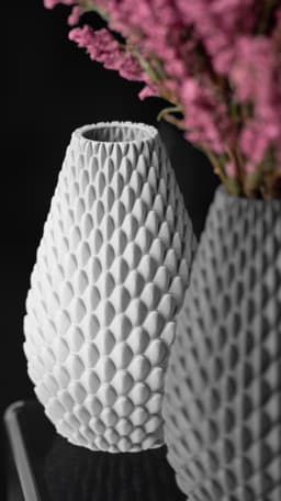 Dragonscale Flower Vase 01 by MODERN MACHINE 3d model
