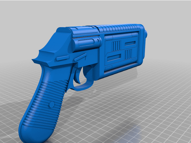 Cassian's Gun from Andor 3d model