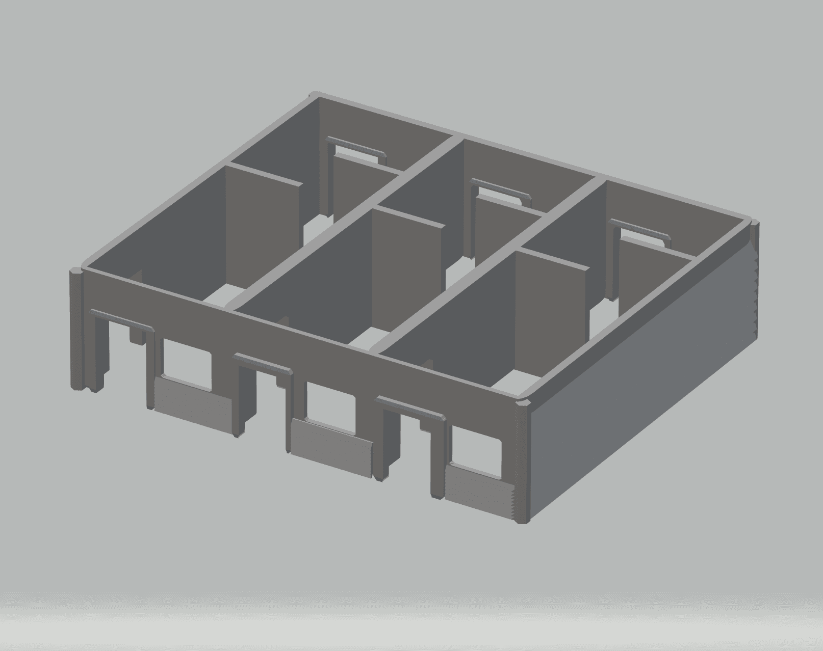 FHW: Mini Town Strip Mall (28mm) 3d model