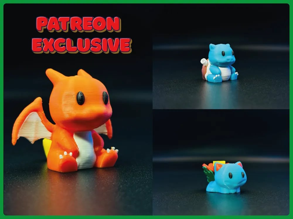 IVYSAUR Pokemon Mini figure 3d model