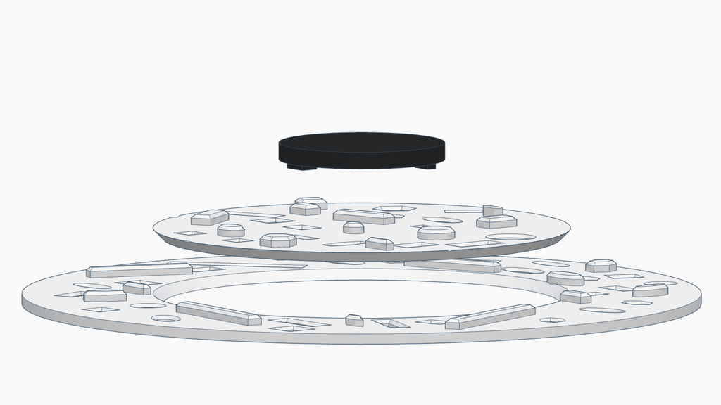 Revopoint ScanPlate - Simplified 3d model
