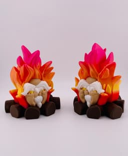 Campfire Gnome 3d model
