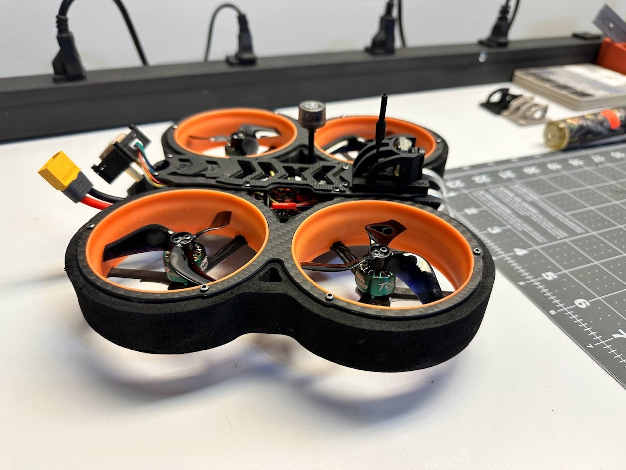 2ND CAMERA MOUNT FOR DIATONE TAYCON C3.1 CINEWHOOP 3d model