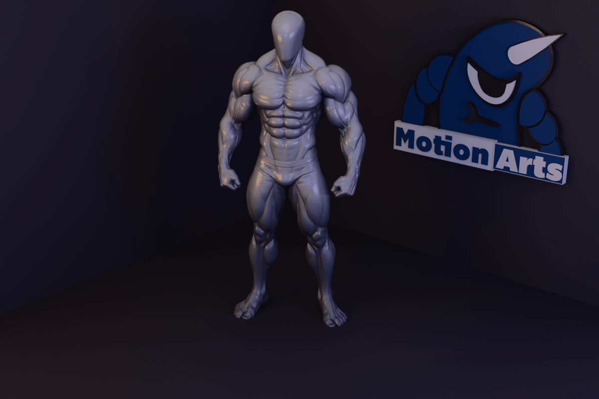 Manequim musculoso.stl 3d model