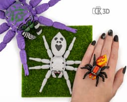 Flexi Jumping Spider 3d model
