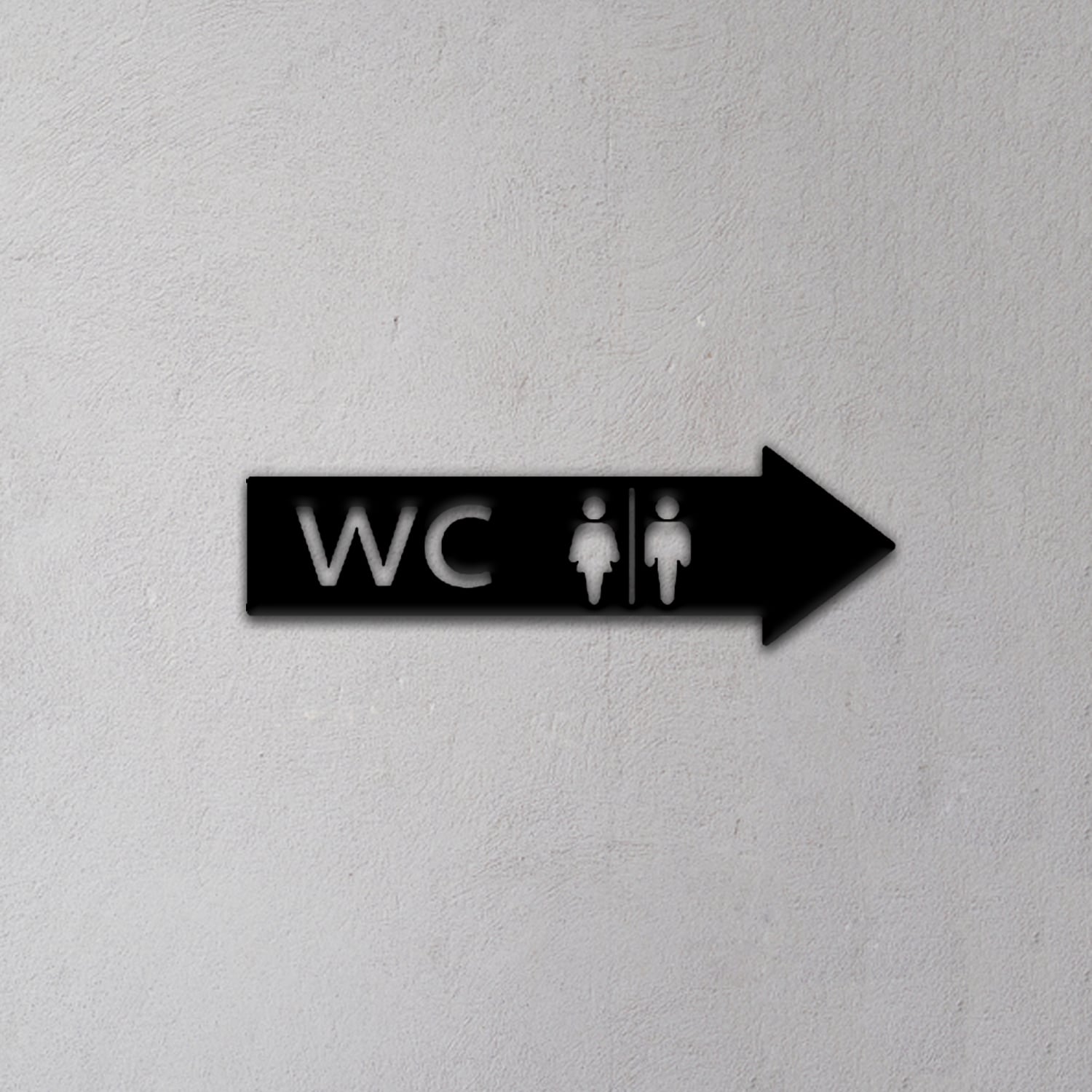 Toilet Sign 3d model