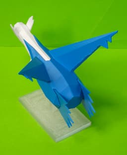 Latios Low Poly Pokemon 3d model