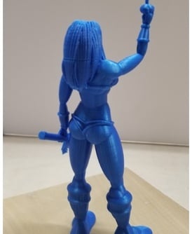 Tyris Flare Golden AXE 3d model