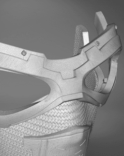 Winter Soldier's Mask - Marvel 3d model