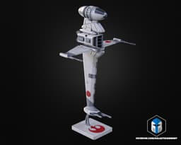 B-Wing Vehicle Kit Card - 3D Print Files 3d model