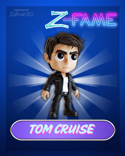 Z-FAME TOM CRUISE 3d model