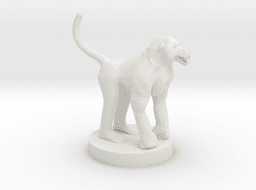 Baboon - Baboon - 3d model render - D&D - 3d model