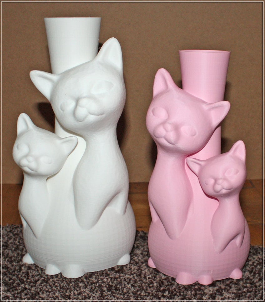 Cats Vase 3d model
