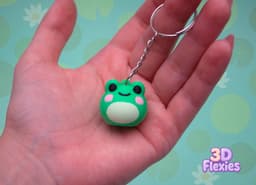 Frog Keychain 3d model