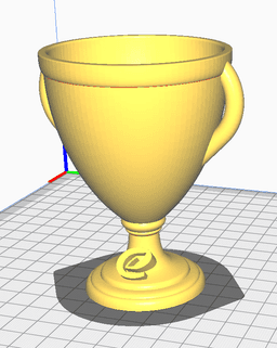 eSUN Trophy Design Contest by PPAC v1 3d model