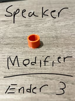 Ender 3 Speaker Modifier 3d model