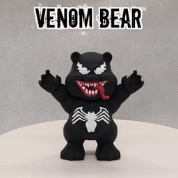Venom Bear flexi .stl 3d model