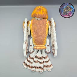 flexi barn owl 3d model