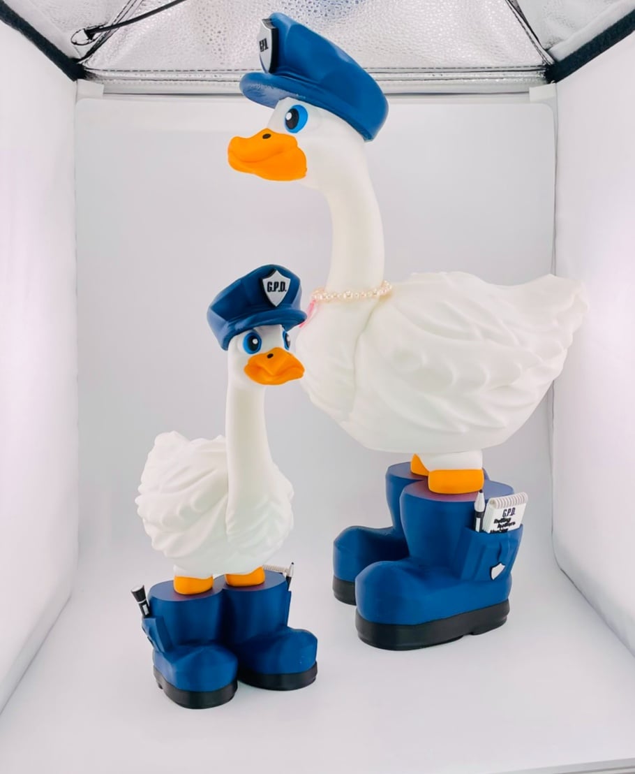 Officer Goose Gear for Porch Goose 3d model