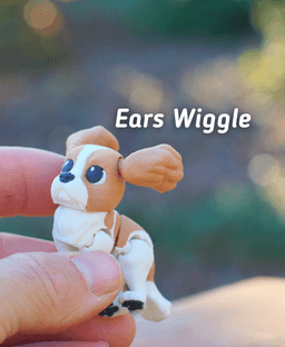 King Charles Spaniel - Articulated Ludo Dog 3d model