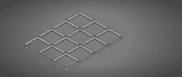 FreeCAD Gridfinity Parametric Baseplate 3d model