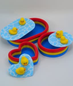 Inflatable Pool Jars! 3d model