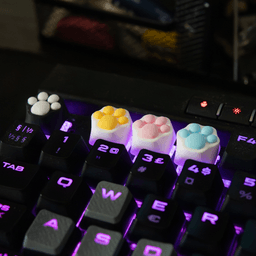 Custom Paw Keycap for Keyboard 3d model