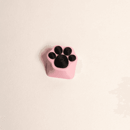 Custom Paw Keycap for Keyboard 3d model