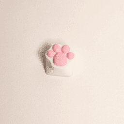 Custom Paw Keycap for Keyboard 3d model