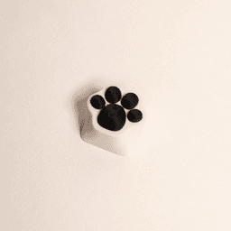 Custom Paw Keycap for Keyboard 3d model
