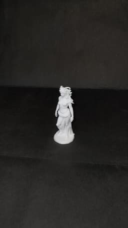 Greek Medusa statue 3d model