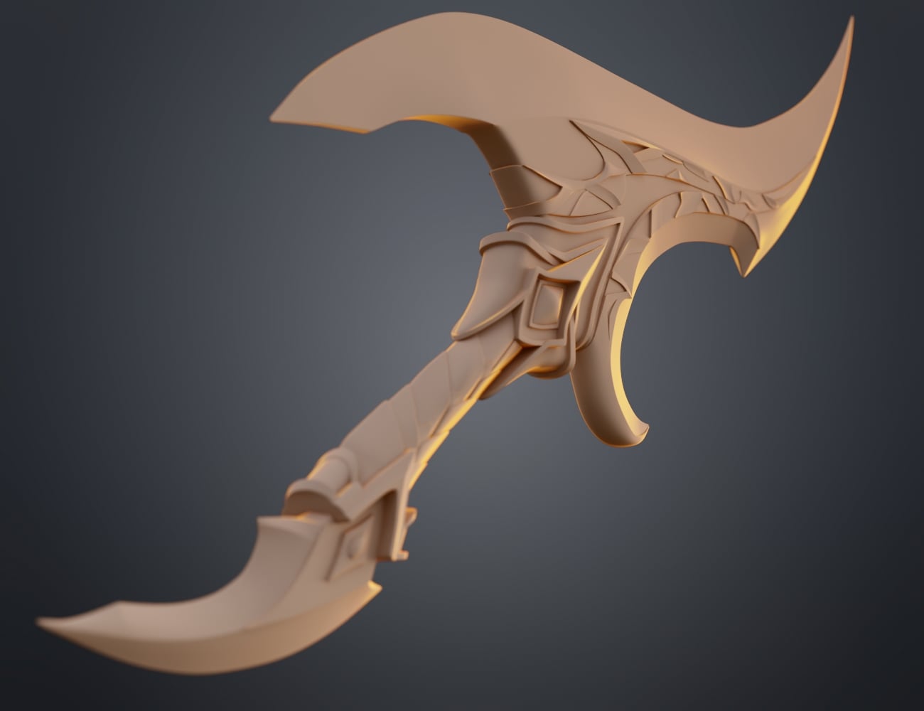 Solo Leveling Baruka's Dagger 3d model