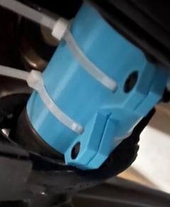 Clamp Chair stop Sinking 65mm 3d model