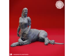 Lamia - Tabletop Miniature 3d model