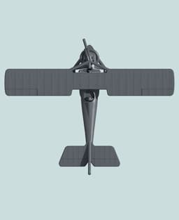 1:144 SPAD SA.4 3d model