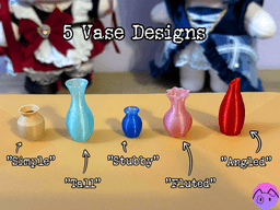 Miniature Vases - Vol. #1 3d model