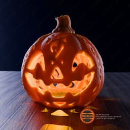 Nightlight Halloween Pumpkin 3d model