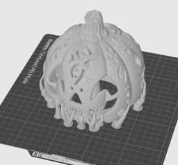 Nightlight Halloween Pumpkin 3d model