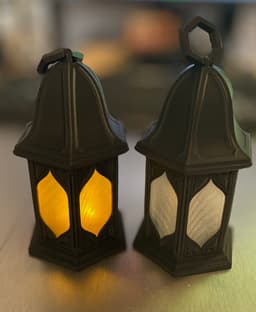 very nice design, thanks for sharing =)
I scaled it down so that at least one LED tea light goes in. 3d model