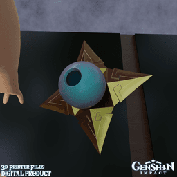 Varesa Cosplay Set Genshin Impact 3d model