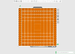 Gridfinity Sharpie Permanent Marker Holder Collection 3d model