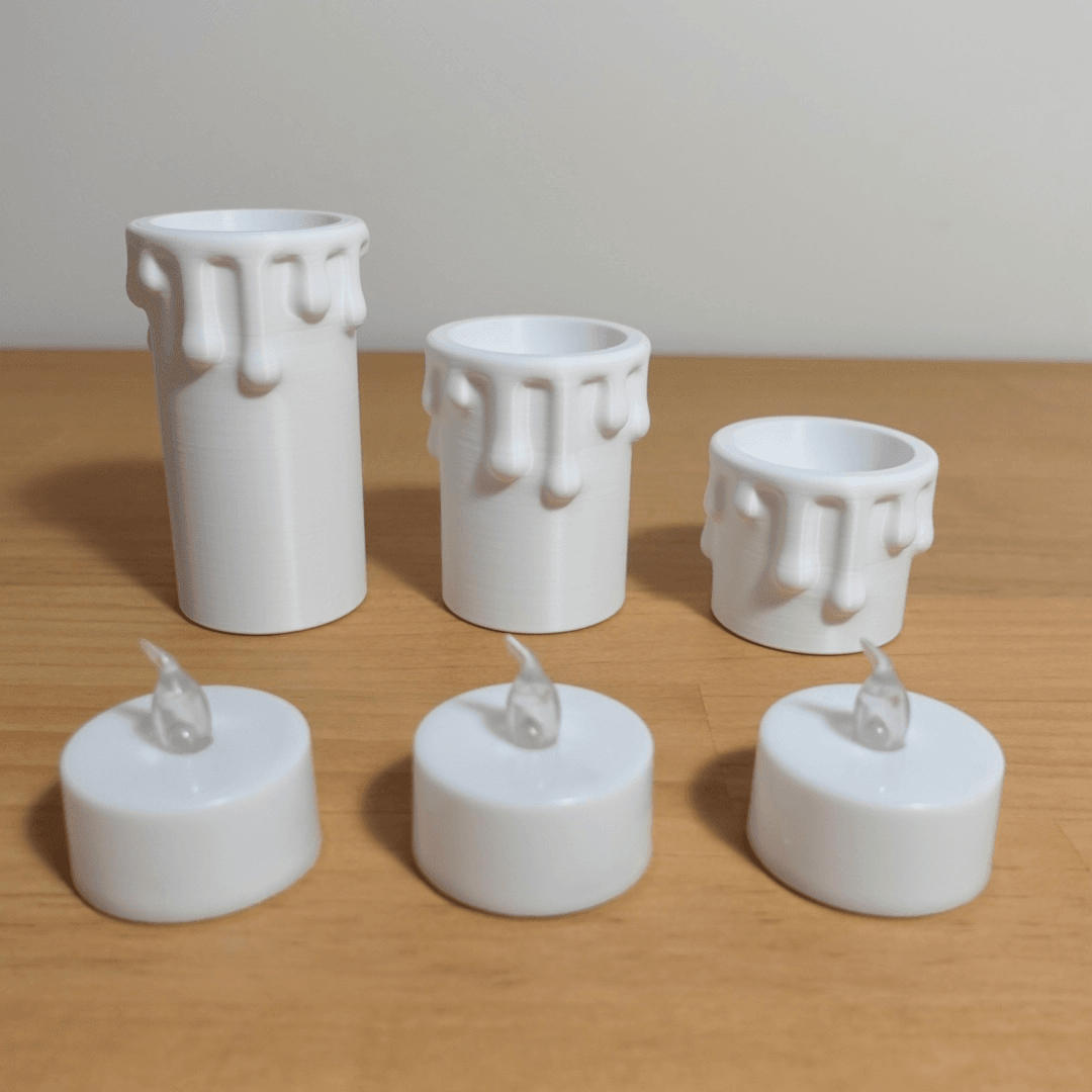 Tea Light Candles 3d model