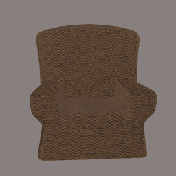 Cloth Arm Chair 3d model