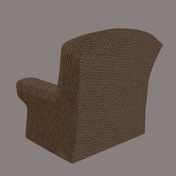 Cloth Arm Chair 3d model