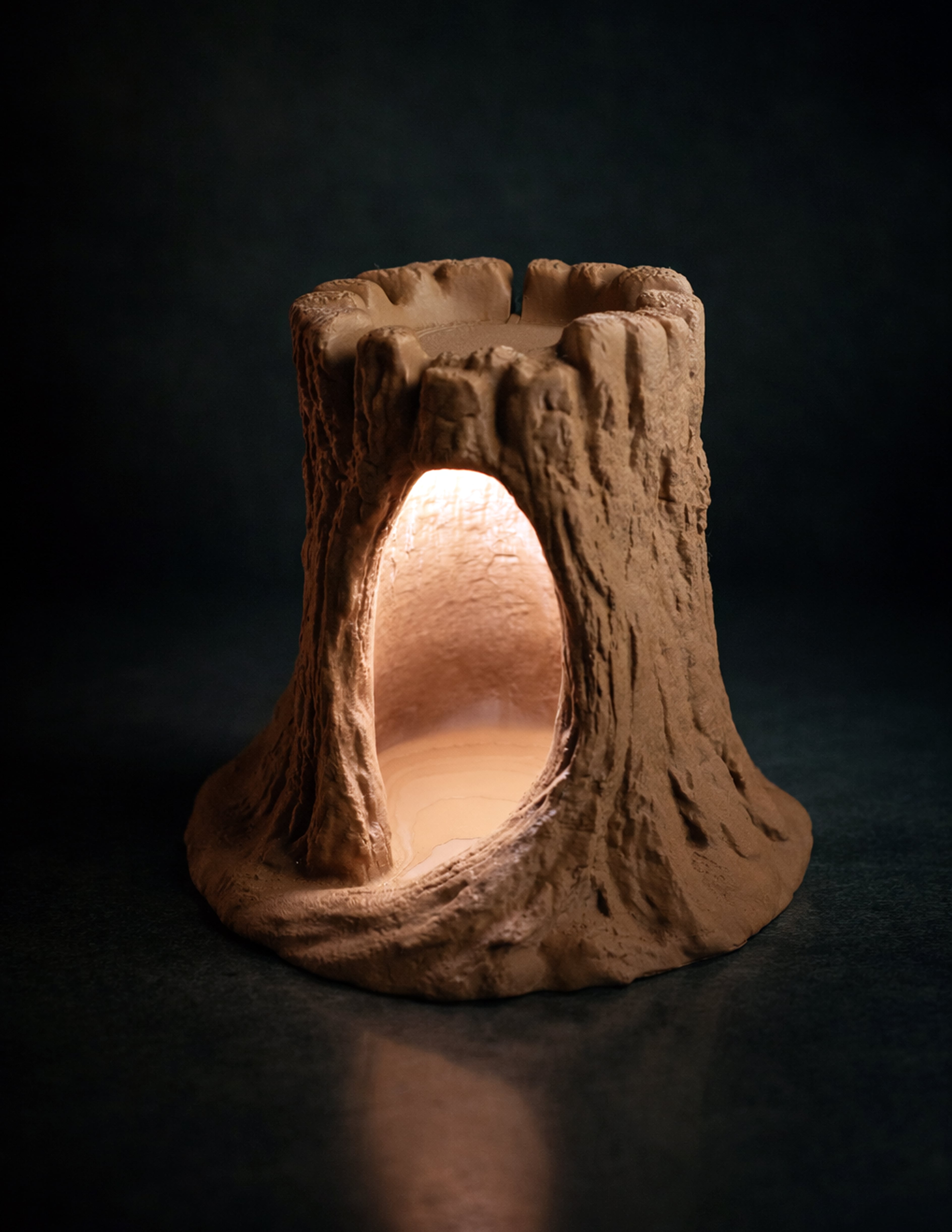Tree Trunk Lamp 3d model