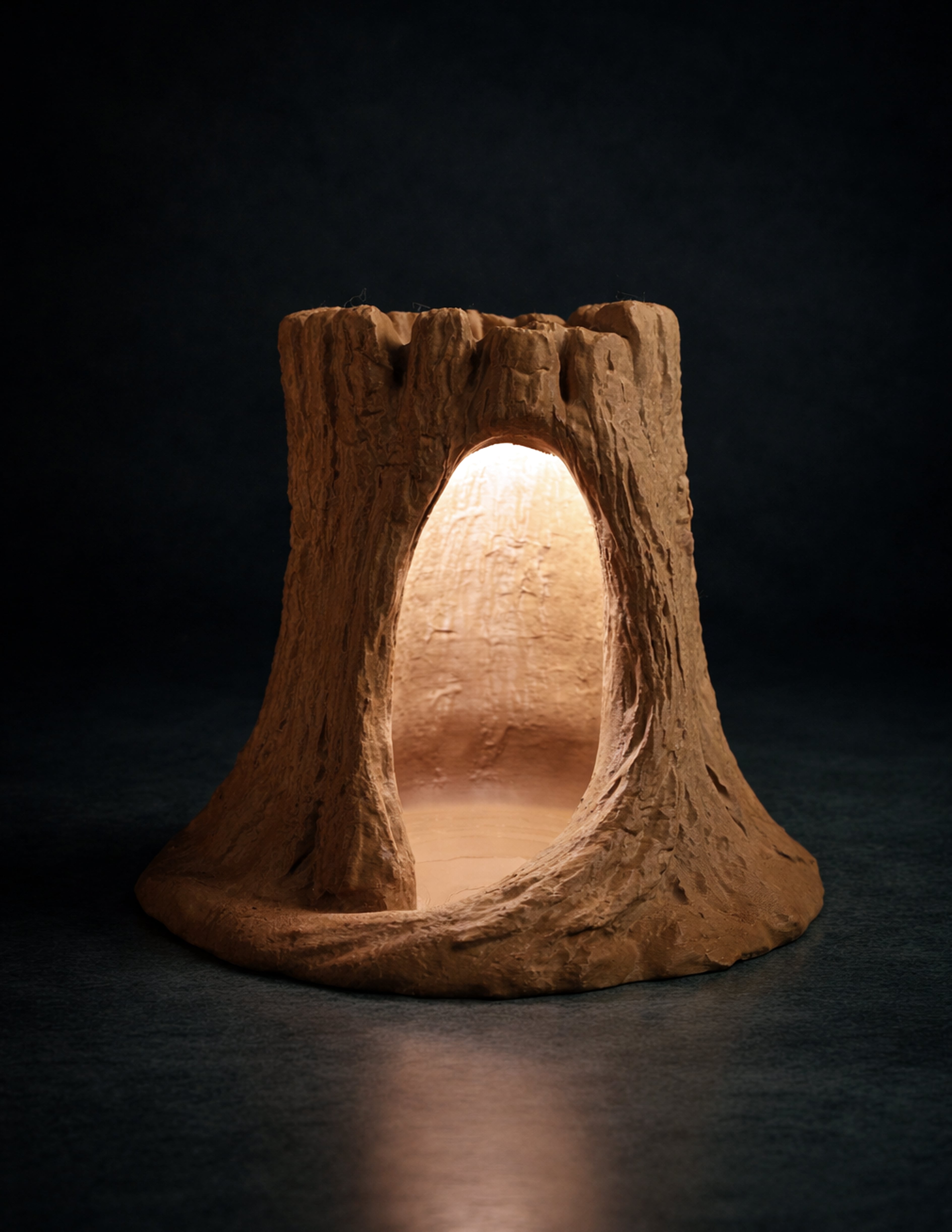 Tree Trunk Lamp 3d model