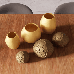 Mushroom Storage - Decorative Fungi Container 3d model
