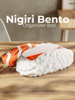 Nigiri Bento Organizer box 3d model